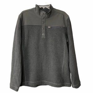 REI-1/4 Snap Pullover Jacket-Sz L